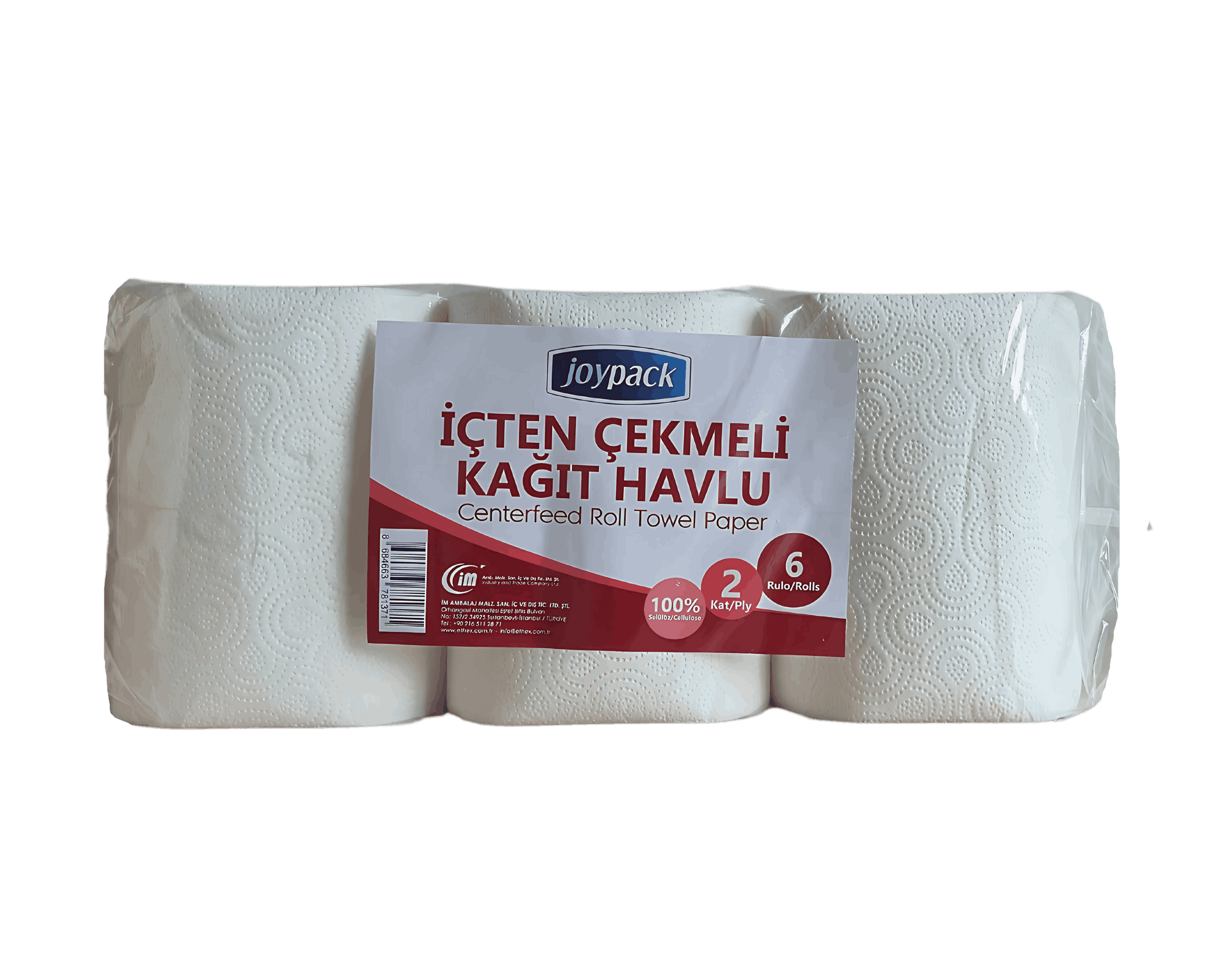 İçten Çekmeli Rulo Havlu 6 Lı 3 Kg