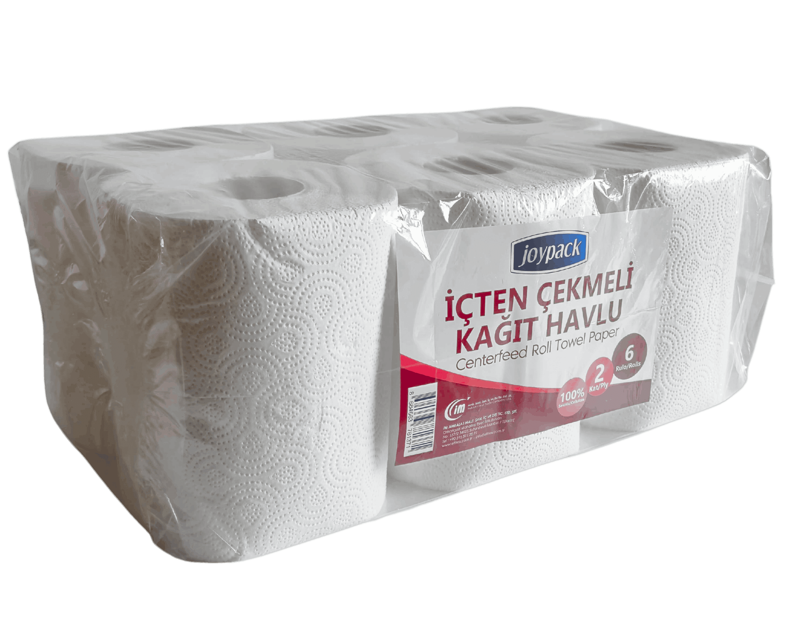 İçten Çekmeli Rulo Havlu 6 Lı 3 Kg 2