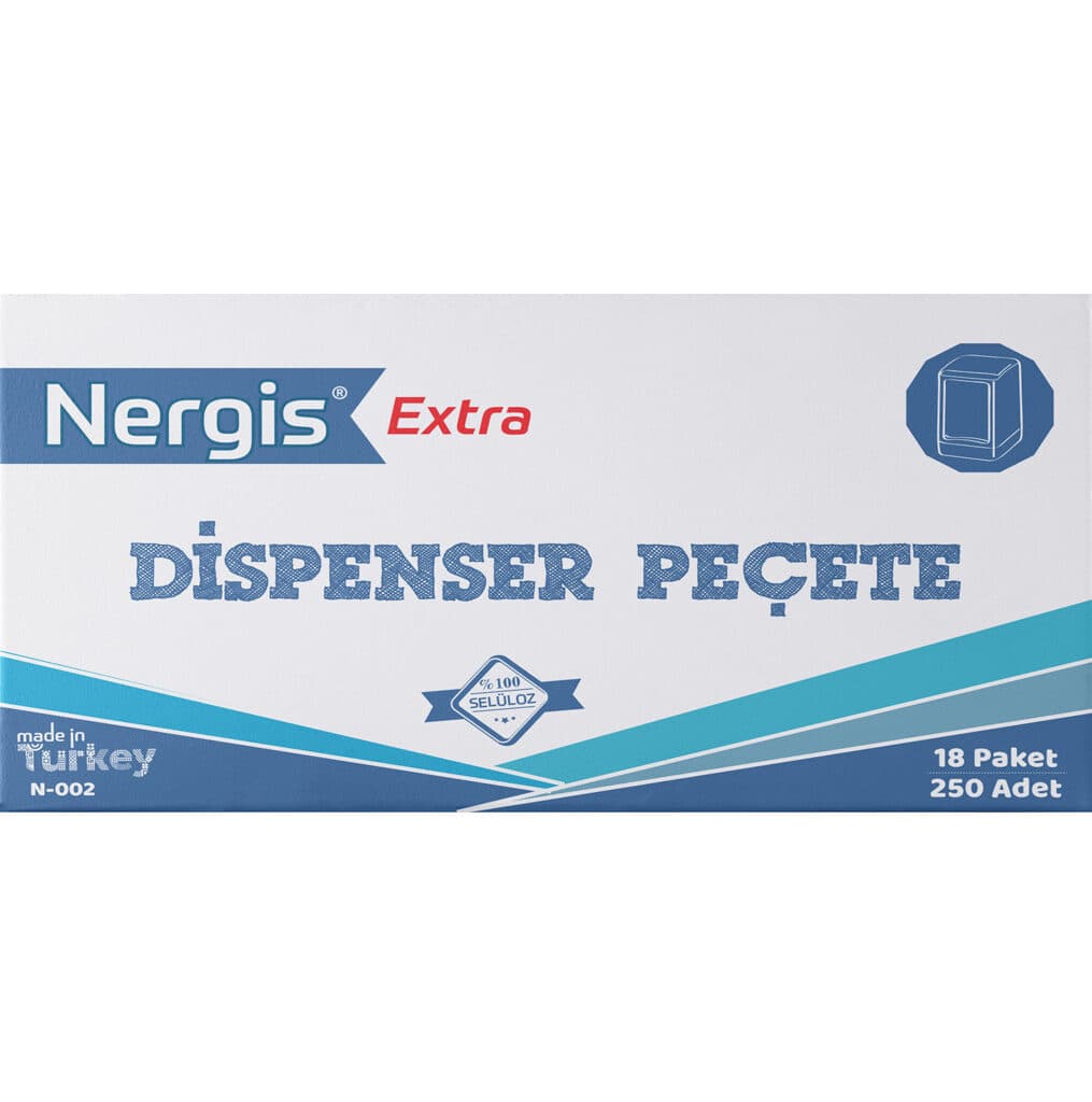 Nergis Dispanser Peçete 18x250