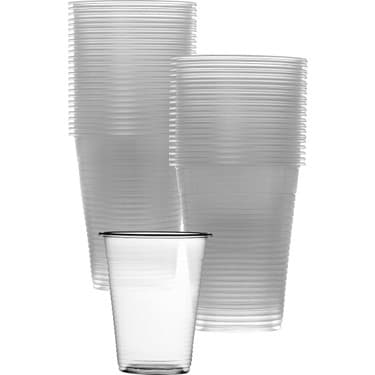 Plastik Bardak 180 cc 100 lü