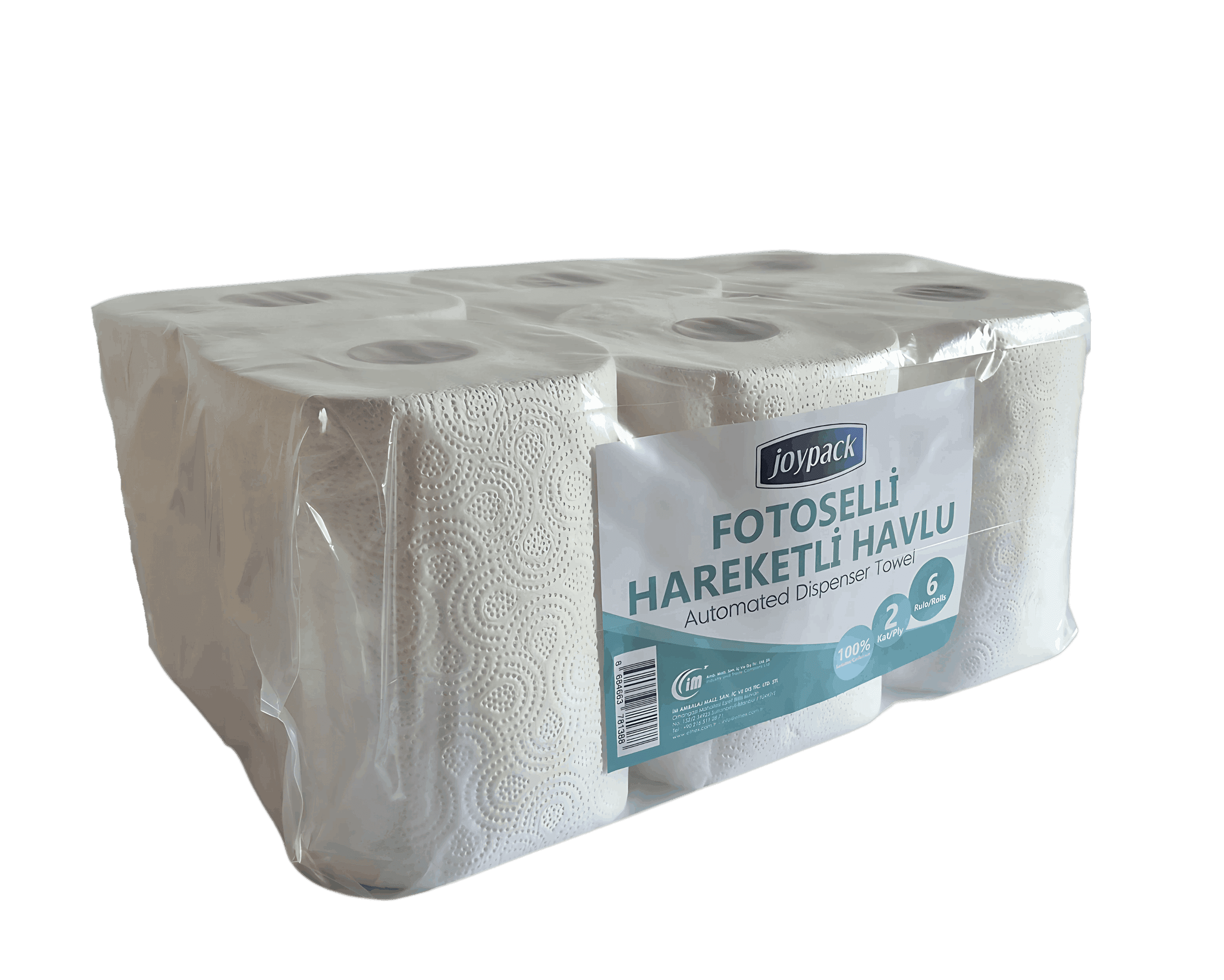 Otomatik Fotoselli Makine Havlusu 6 Lı 3 Kg 2